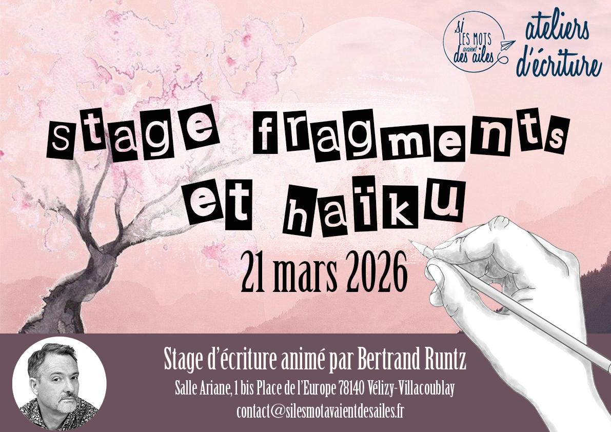 Affiche Stage Haiku et fragments-Récupéré